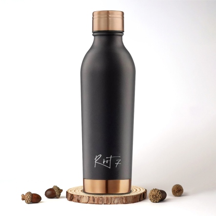 Root7保溫瓶500ml- 霧黑金