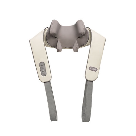 【3ZeBra】好肩力/斜方肌肩頸按摩器(米白色)